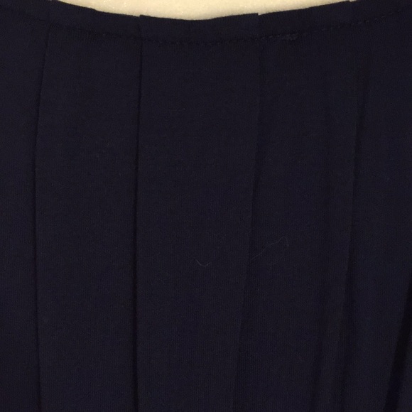 CYNTHIA ROWLEY NAVY DRESS - Picture 4 of 6